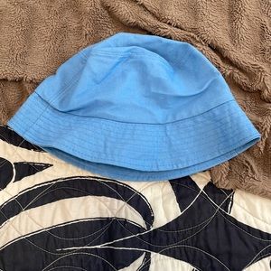 Blue bucket hat
